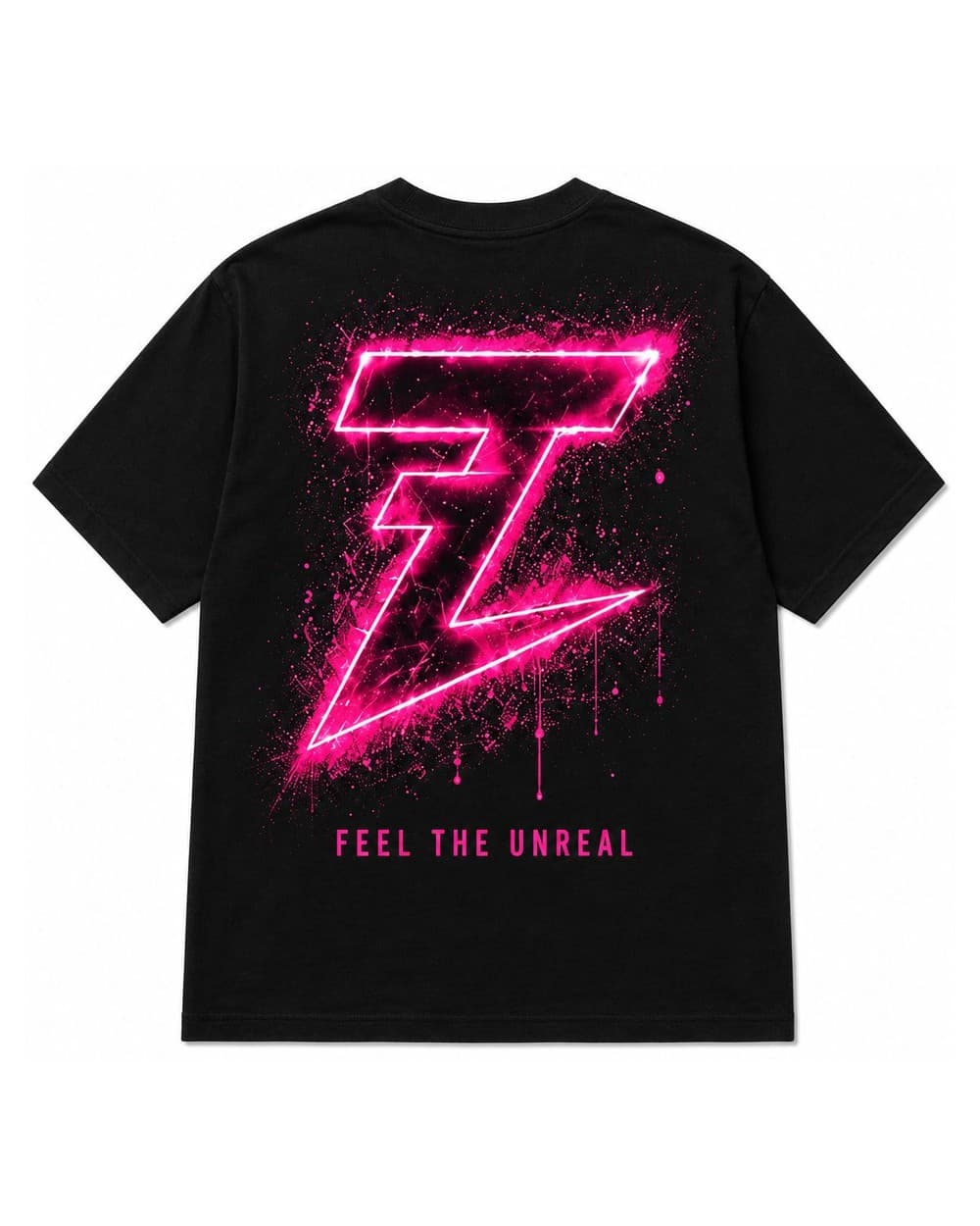 Globe Tee — Black — front