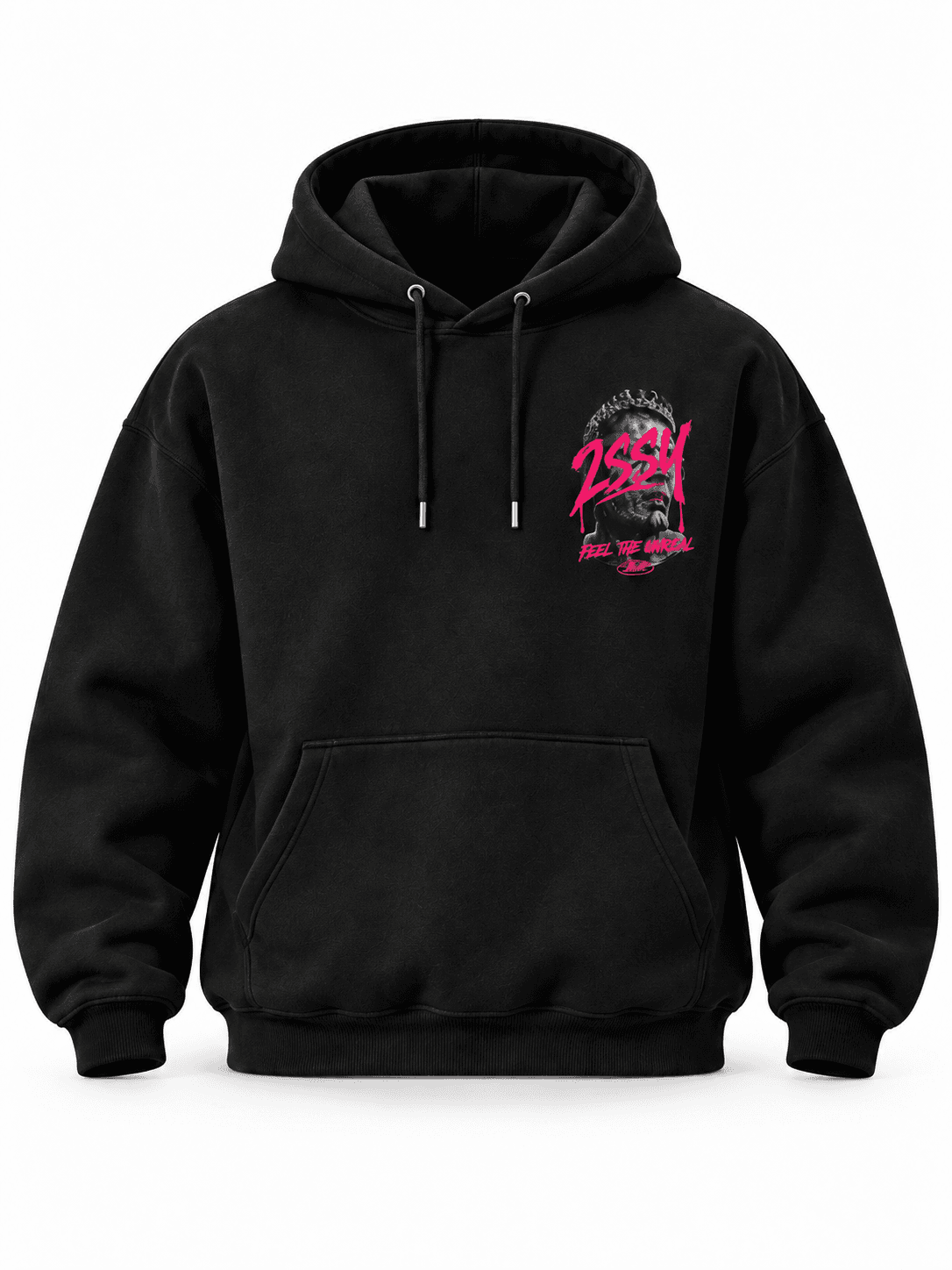 Apollo Hoodie — Black front